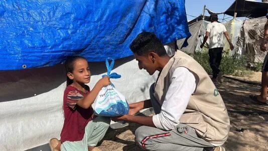 Paket Sembako untuk 50 Keluarga Gaza Berhasil Disalurkan 1 11111